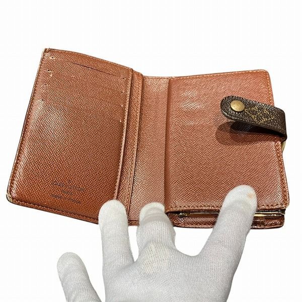 Louis Vuitton Monogram Portefeuille Viennois M61674 Bifold Wallet Women's