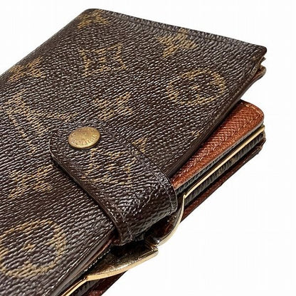 Louis Vuitton Monogram Portefeuille Viennois M61674 Bifold Wallet Women's