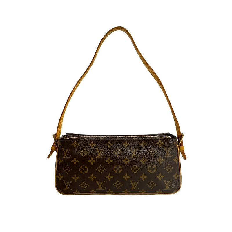 Louis Vuitton Monogram Leather One Shoulder Bag Semi-shoulder