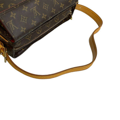 Louis Vuitton Monogram Leather One Shoulder Bag Semi-shoulder