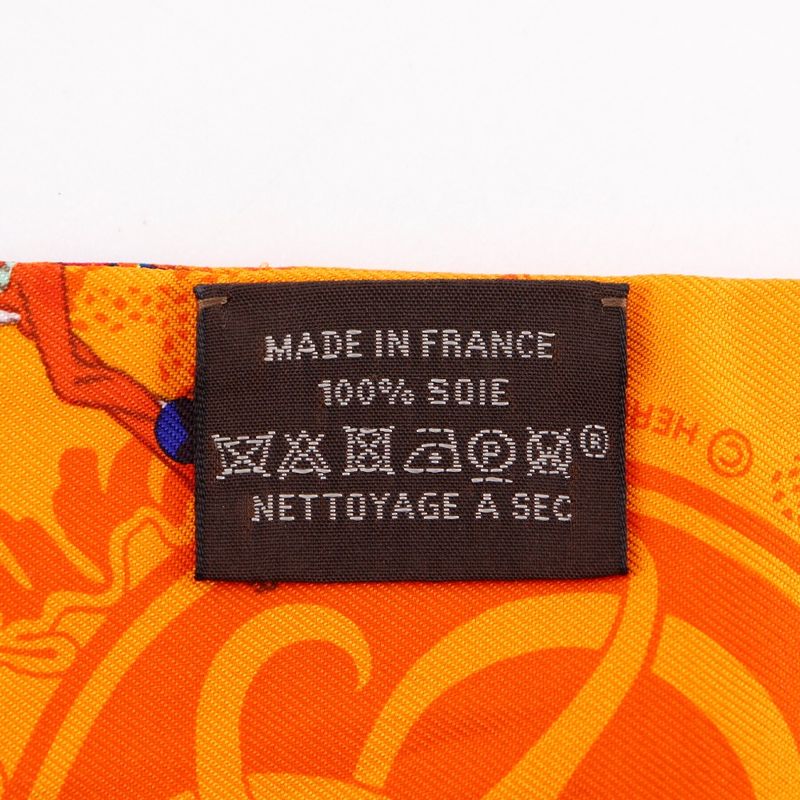 Hermes Twilly Ex-Libris Les Parisienne Silk Women's Scarf