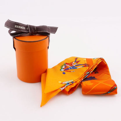 Hermes Twilly Ex-Libris Les Parisienne Silk Women's Scarf