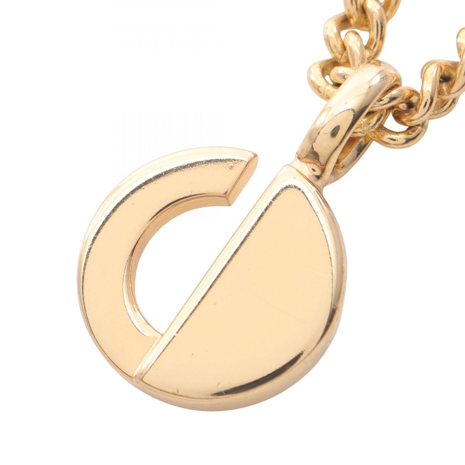 Dior Necklace Cd Logo Gp (Gold Plated) Necklace Ladies a