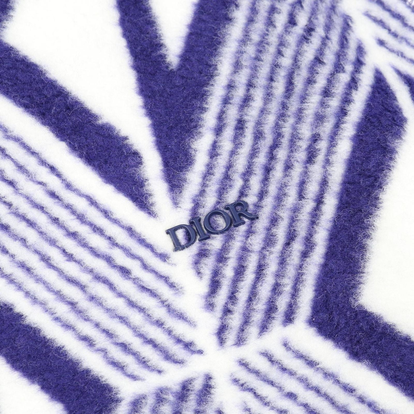 Dior Collarless Jacket CD Diamond Wool Jacket Men's a