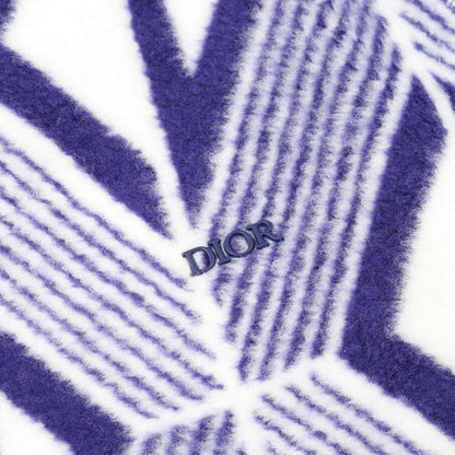 Dior Collarless Jacket CD Diamond Wool Jacket Men's a