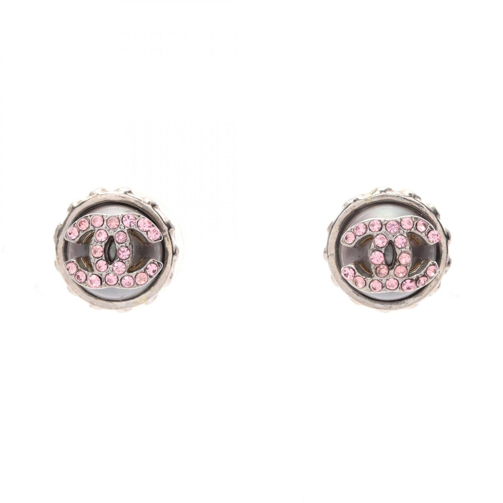 Chanel Earrings Coco Mark Stainless Steel Earrings Women'S a