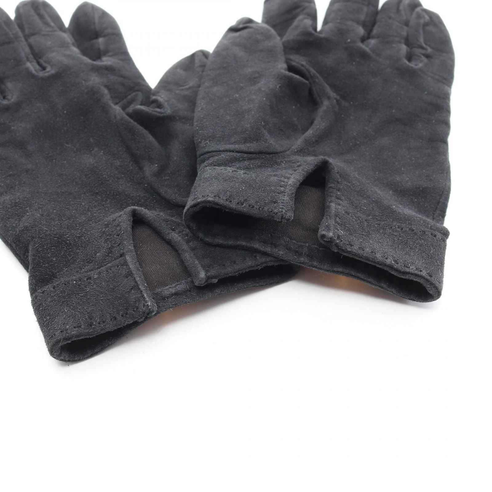 Hermes Gloves Kelly Suede Gloves Women's B