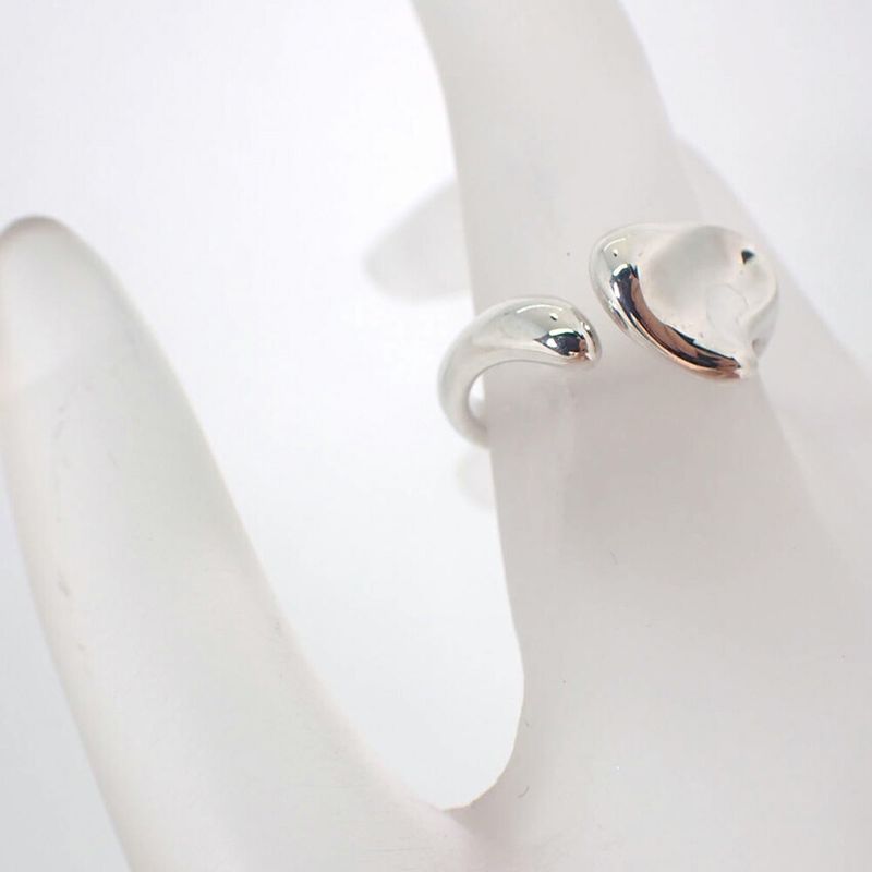 TIFFANY Tiffany & Co Ag925 Full Heart Ring No 12 j109-6