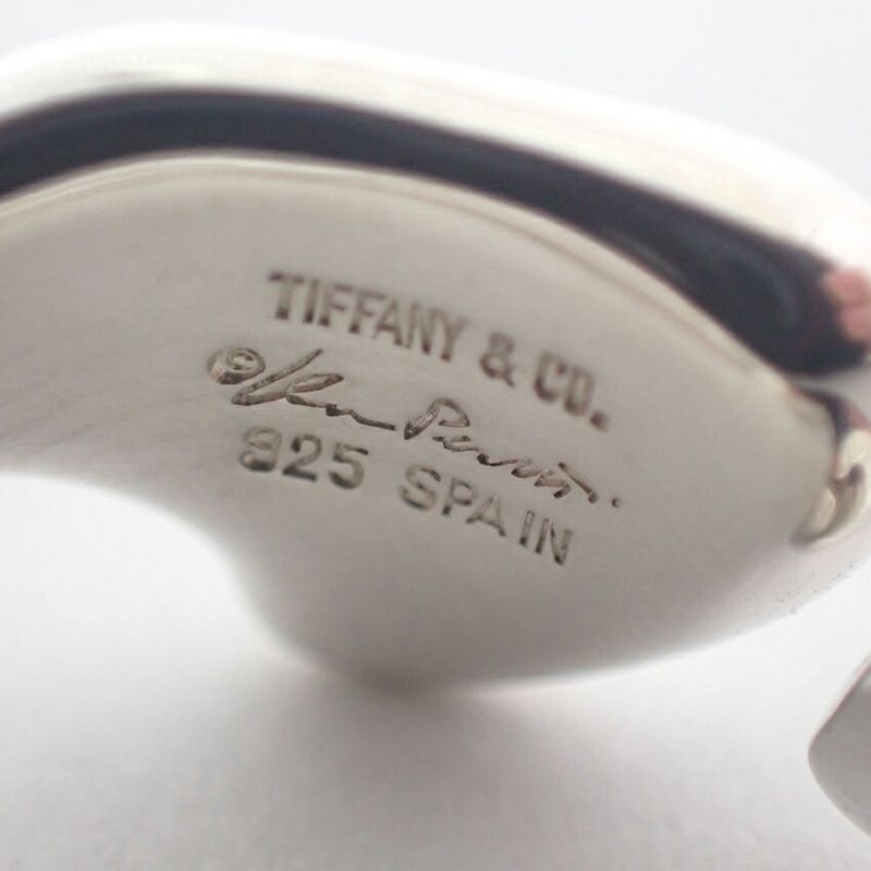 TIFFANY Tiffany & Co Ag925 Full Heart Ring No 12 j109-6