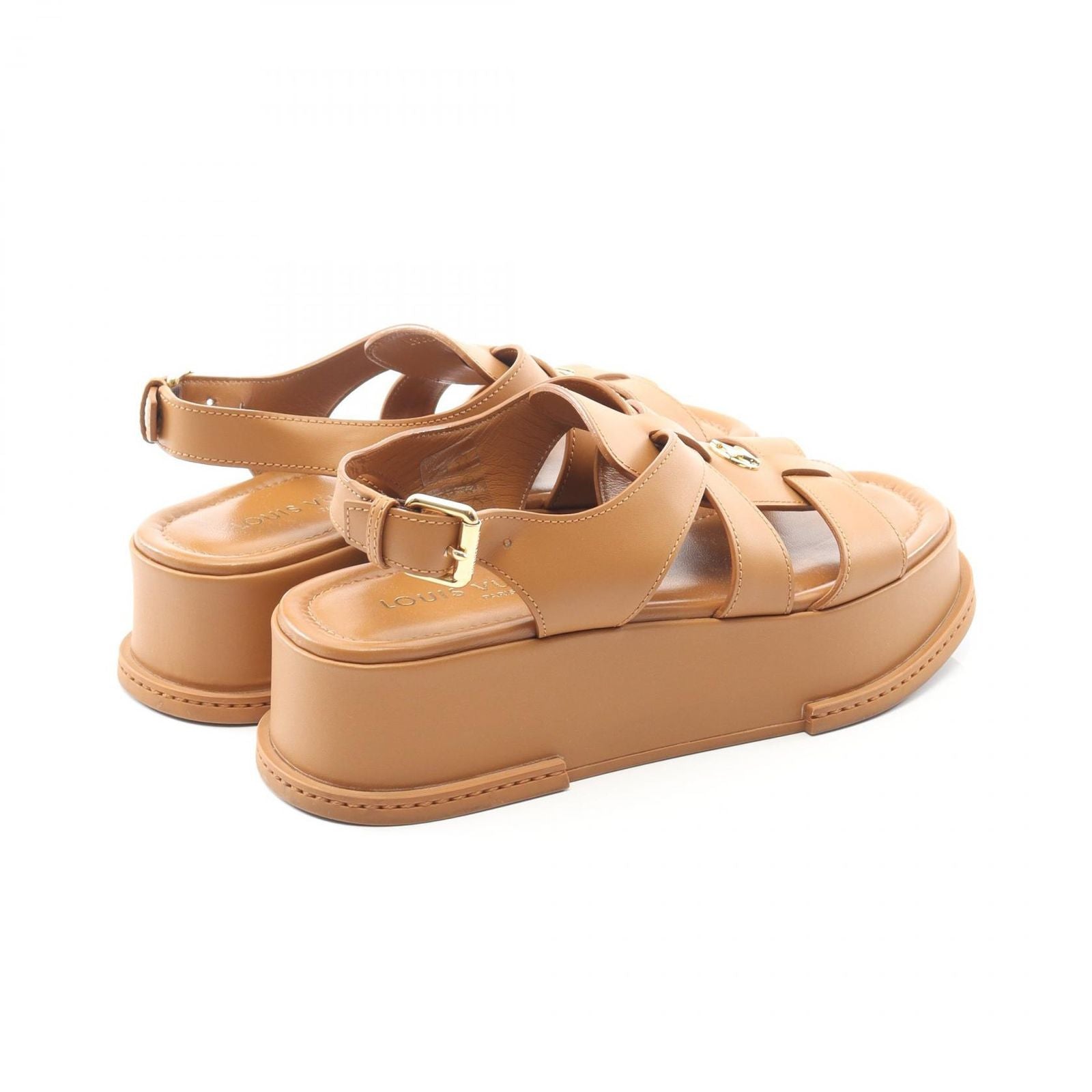 Louis Vuitton Sandals Maya Line Leather Sandals Women's a