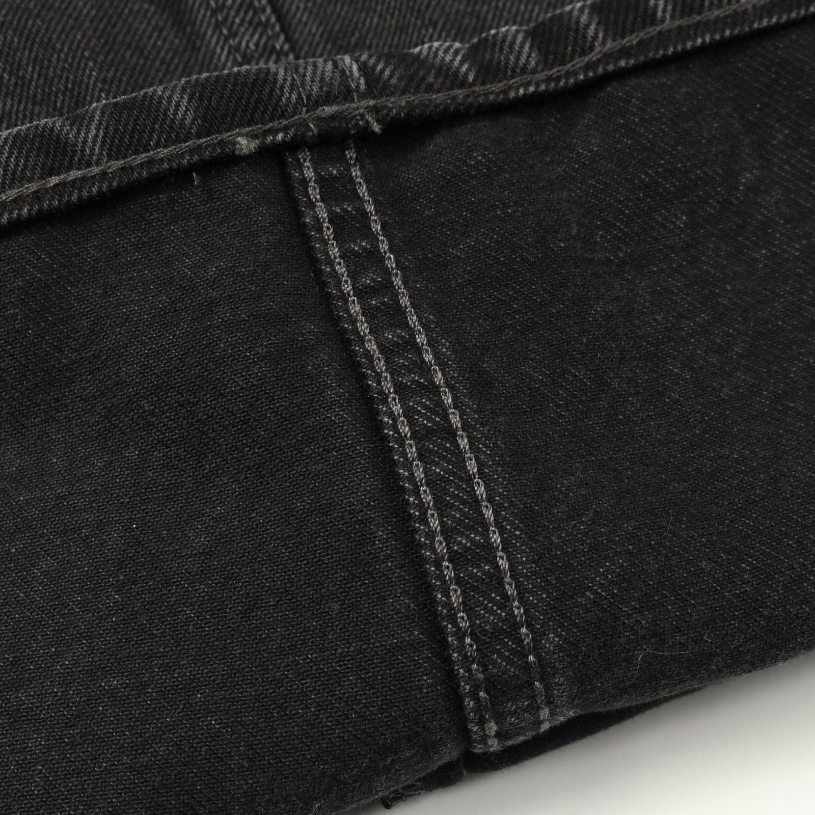 Saint Laurent Paris Saint Laurent Paris Denim Pants 761453 Black Cotton Denim