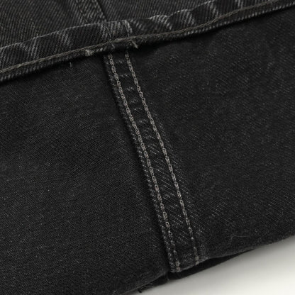 Saint Laurent Paris Saint Laurent Paris Denim Pants 761453 Black Cotton Denim