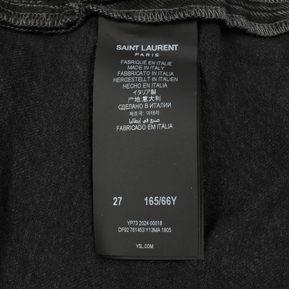 Saint Laurent Paris Saint Laurent Paris Denim Pants 761453 Black Cotton Denim