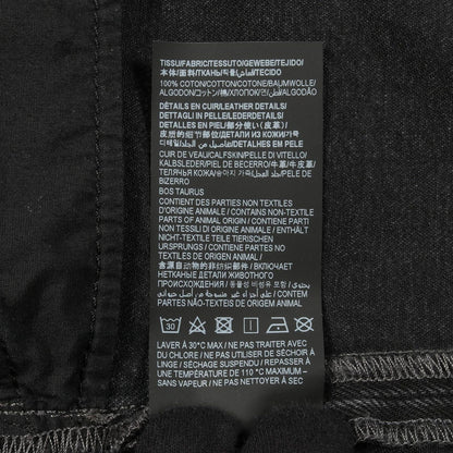 Saint Laurent Paris Saint Laurent Paris Denim Pants 761453 Black Cotton Denim