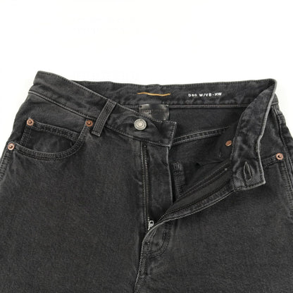 Saint Laurent Paris Saint Laurent Paris Denim Pants 761453 Black Cotton Denim