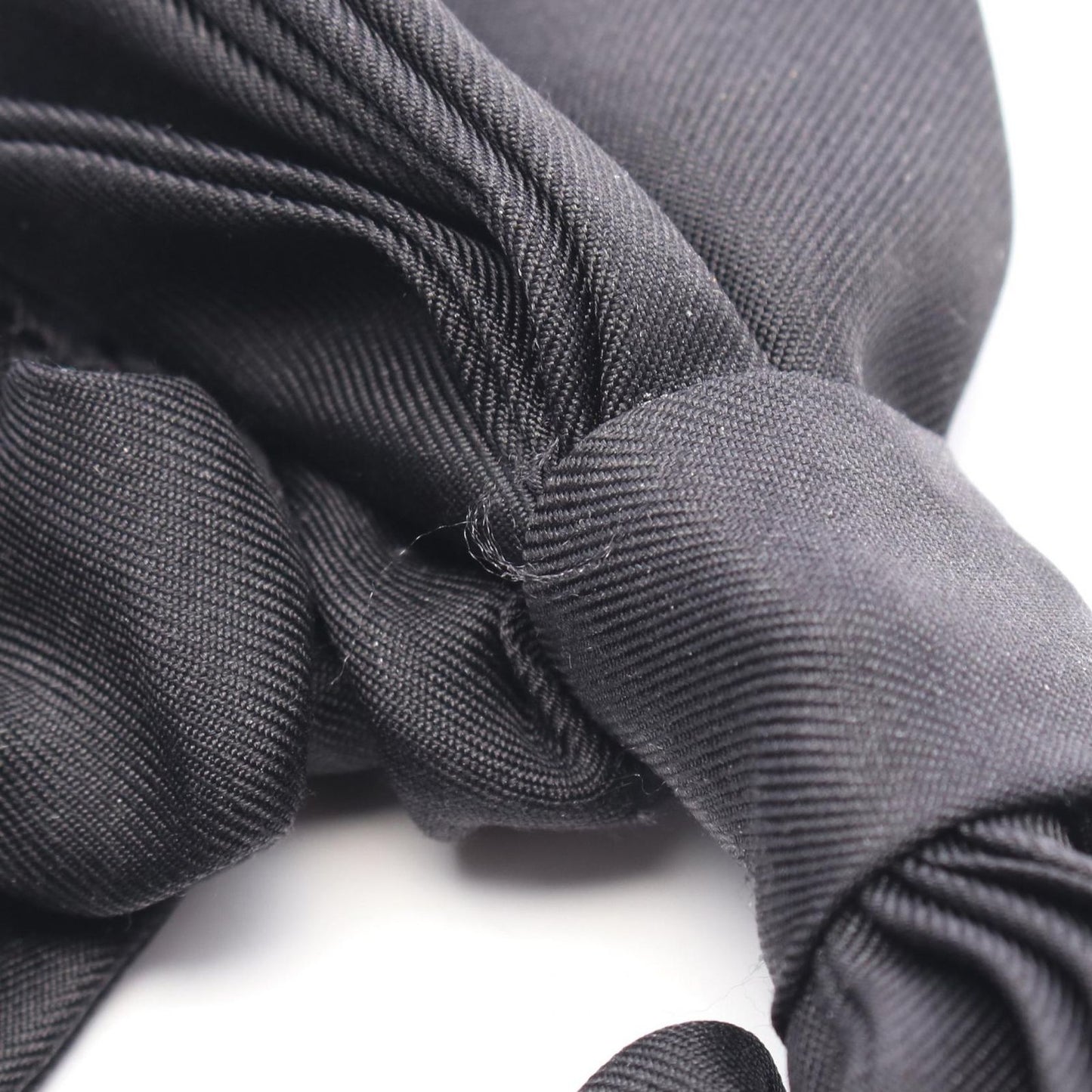 Chanel Logo Ribbon Black Other Ribbon Logo Scrunchie Ladies a