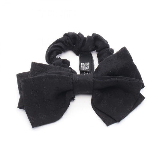Chanel Cocomark Ribbon Black Others Cocomark Ribbon Scrunchie Ladies a