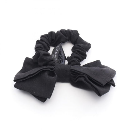 Chanel Cocomark Ribbon Black Others Cocomark Ribbon Scrunchie Ladies a