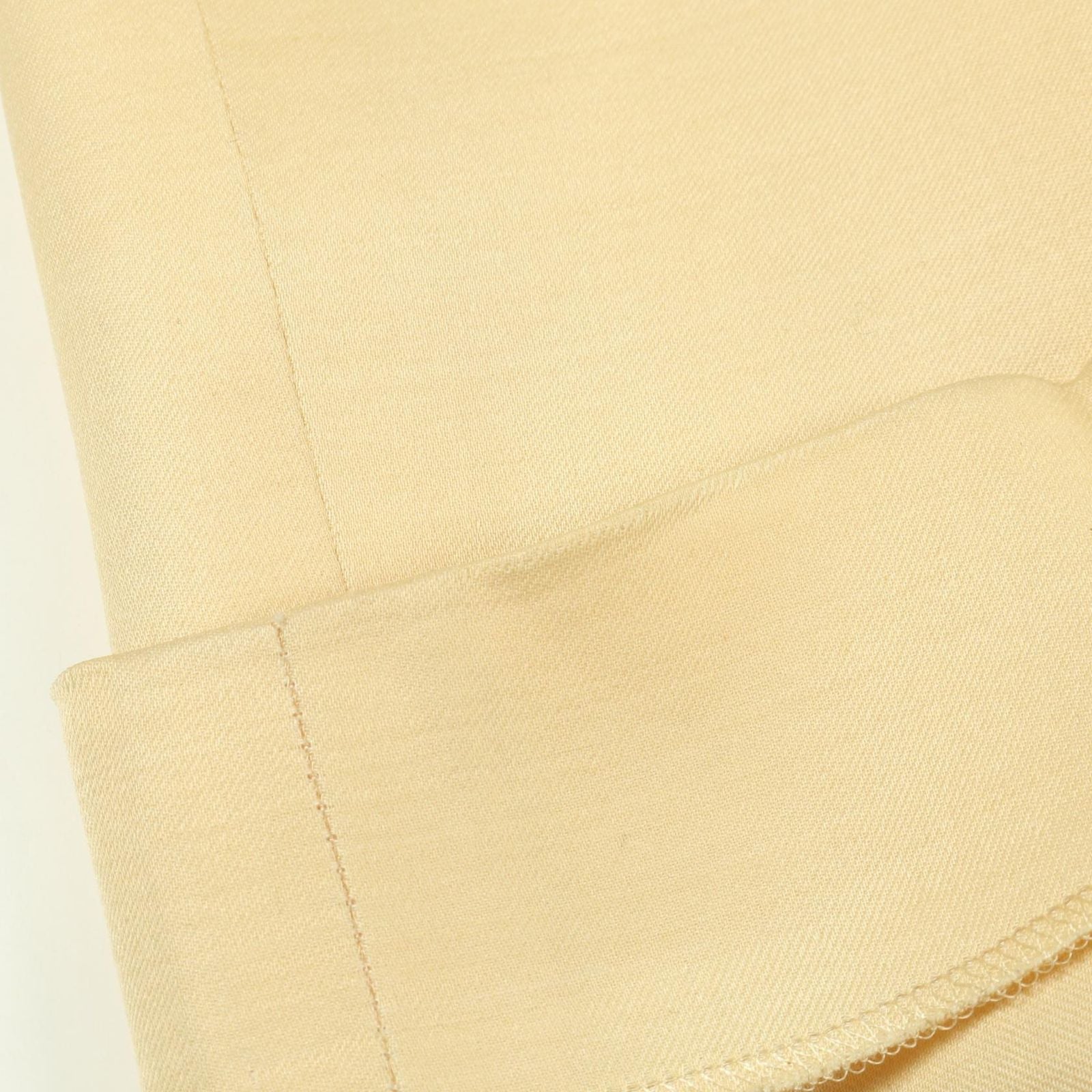 Celine Pants Beige Rayon Silk Pants Women's a