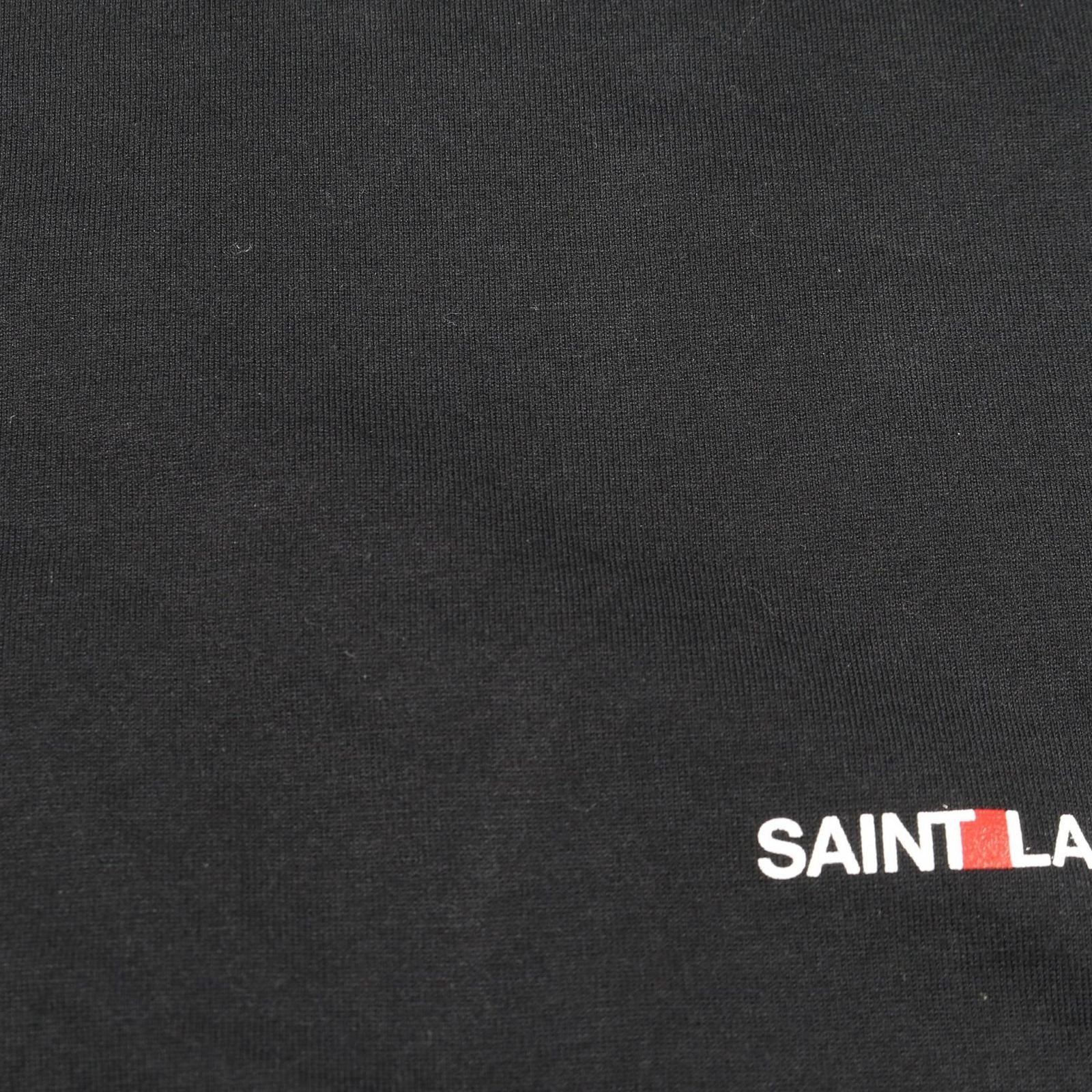 Saint Laurent Paris Saint Laurent Paris Cut and Sewn 464572 Black Cotton