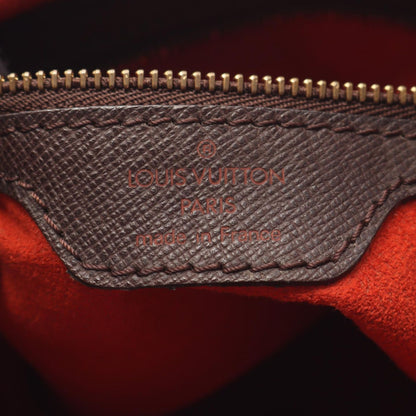 Louis Vuitton Tote Bag Male Damier Ebene N42240 PVC Coated Canvas Leather Male