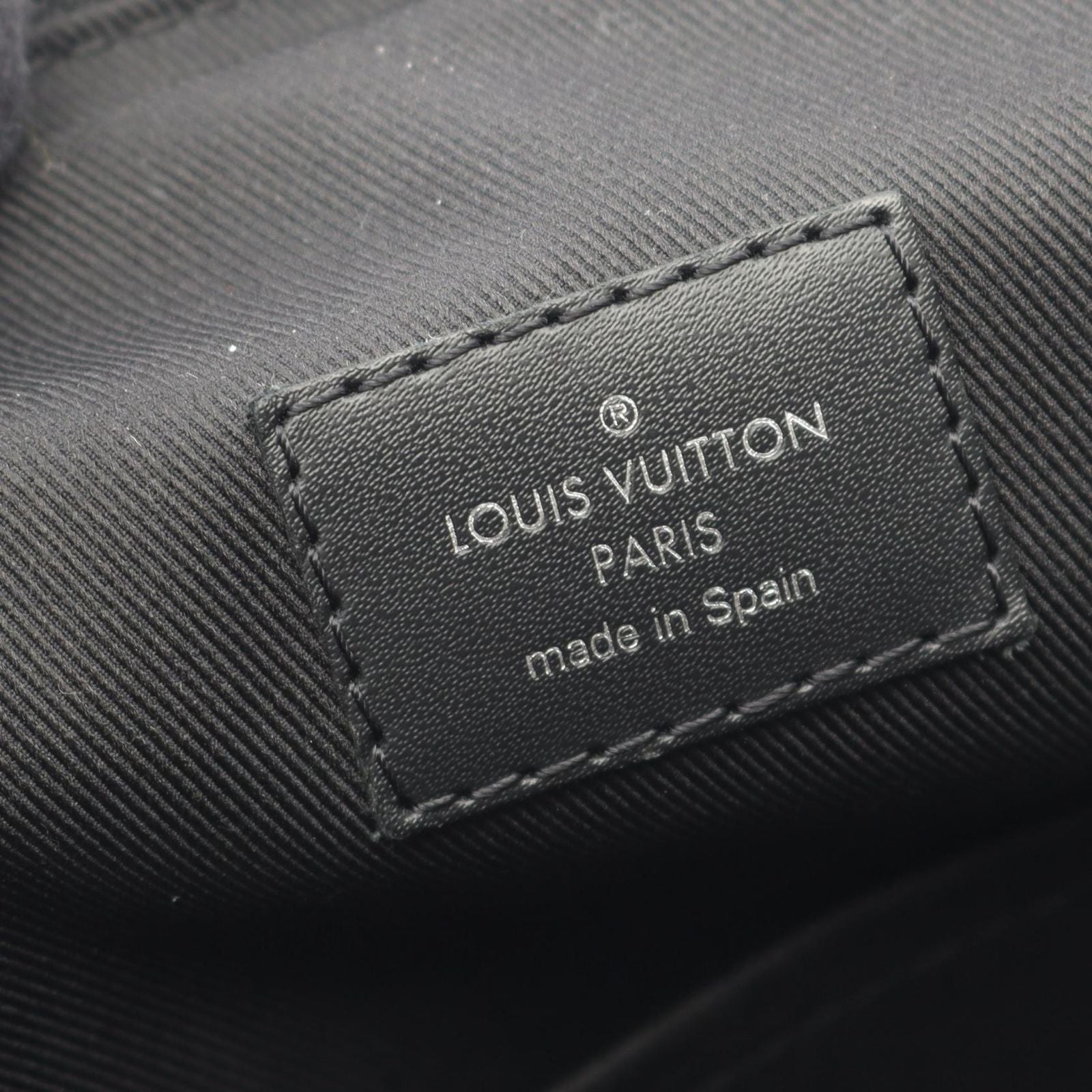 Louis Vuitton Waist Bag Body Bag Avenue Ring Bag Damier Graphite N41719 PVC