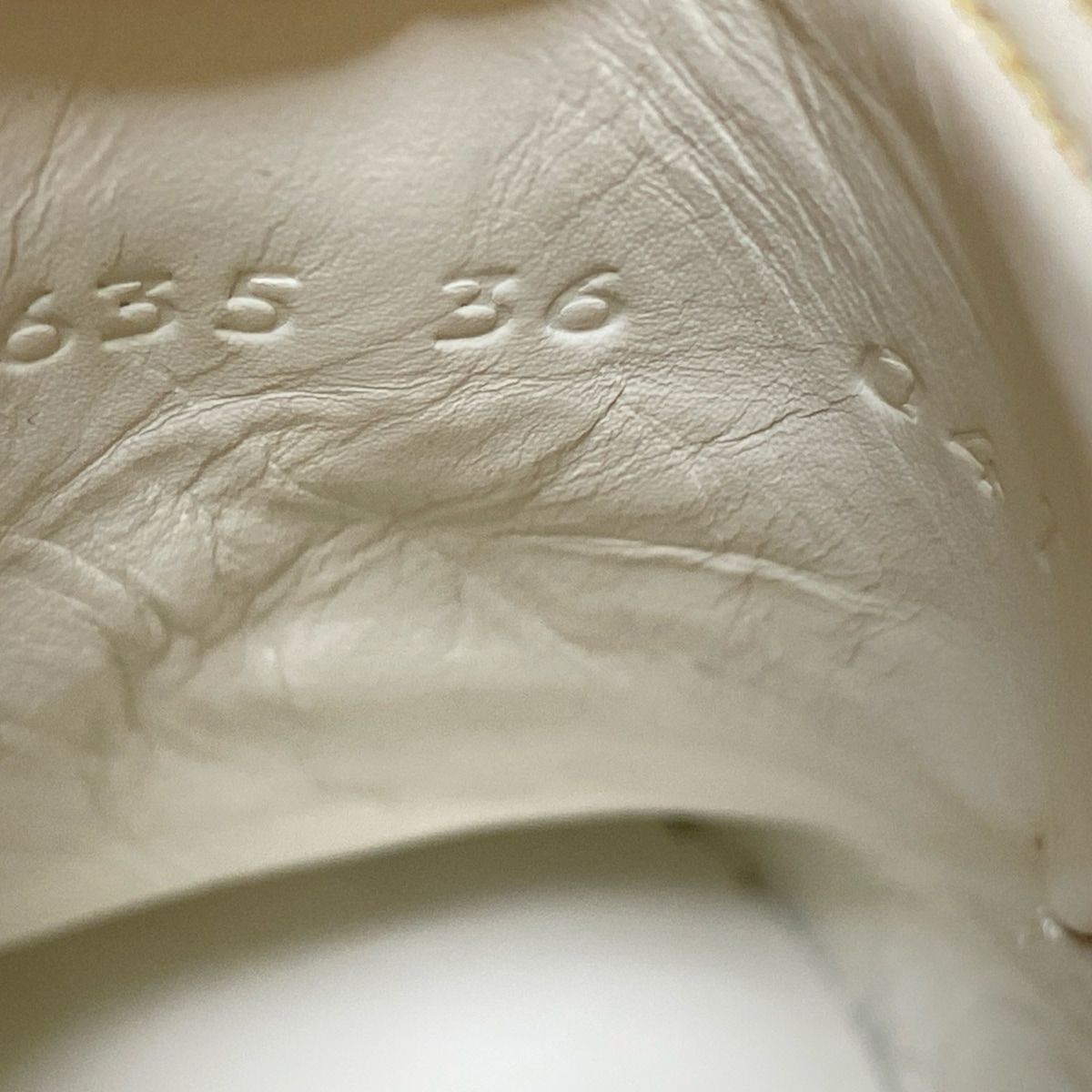 Gucci Sneakers 36 Women's Ace 506635 White X Beige X Multi Cat Leather