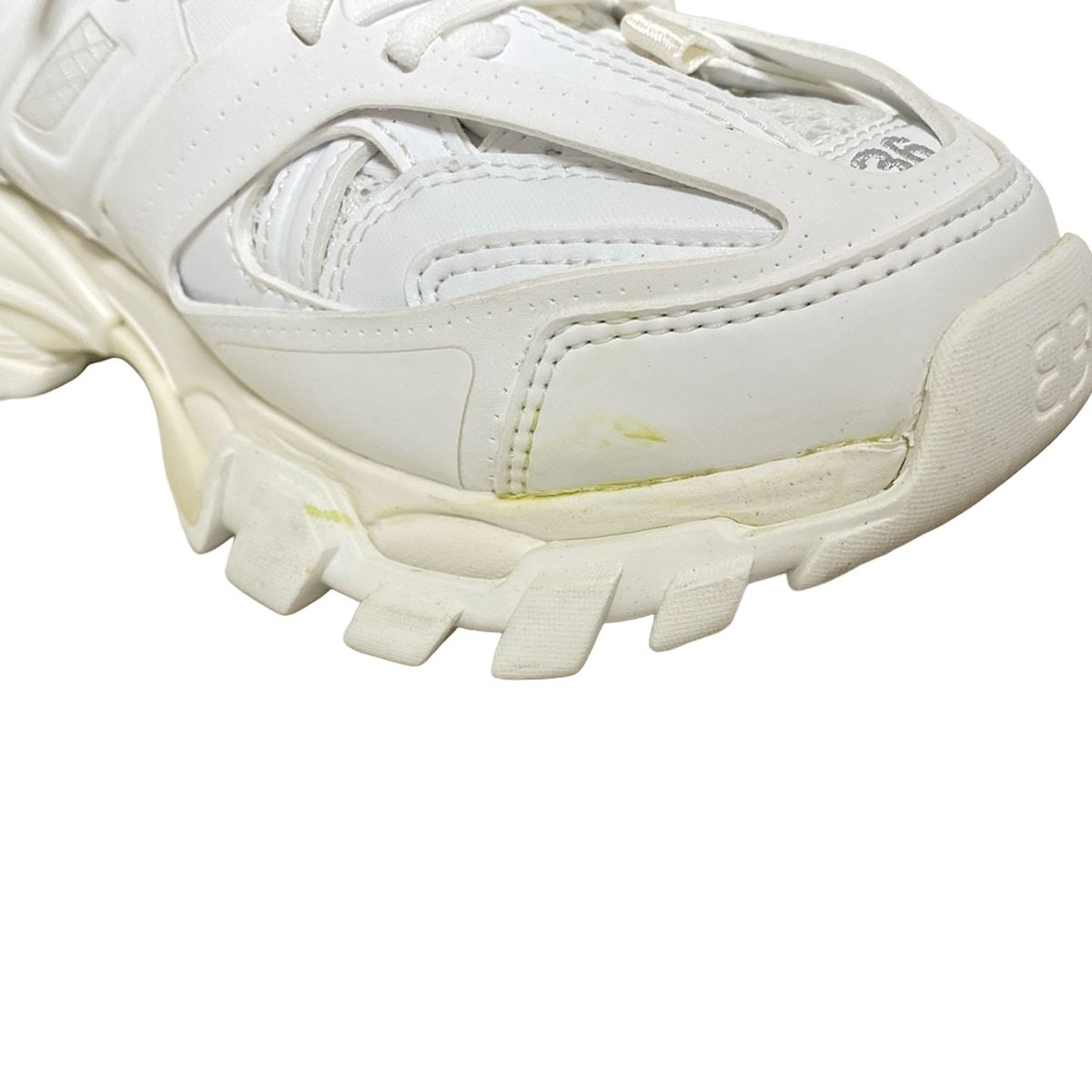 Balenciaga Sneakers 24 Women's Track Mule Sneakers 653813 White Leather