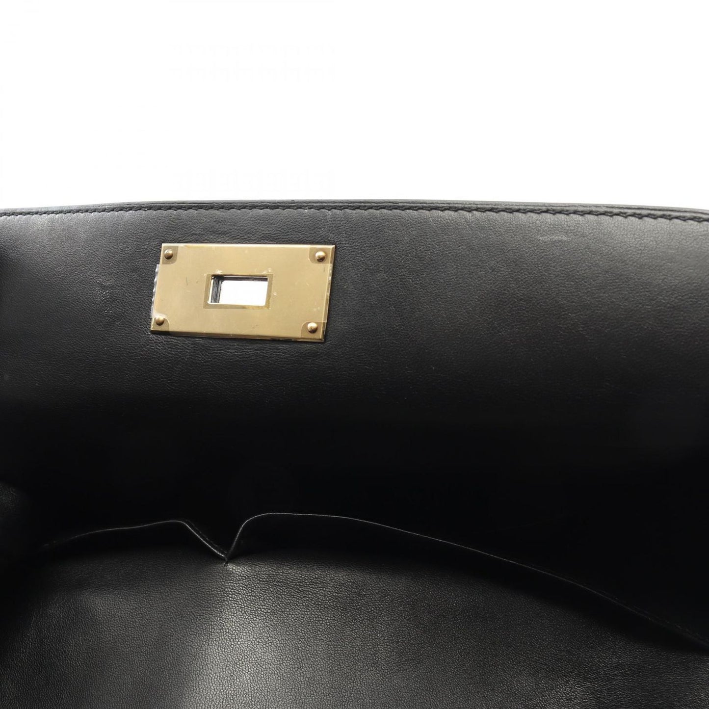 Hermes Handbag Toolbox 26 Black Leather Toolbox 26 Black Ladies a