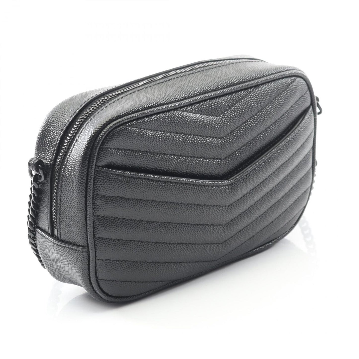 Saint Laurent Paris Saint Laurent Paris Shoulder Bag Lou Black Leather Lou Mini