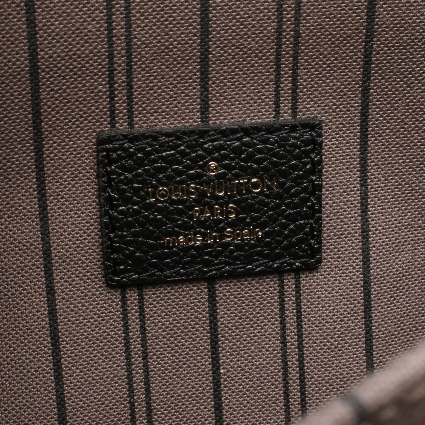 Louis Vuitton Handbag Pochette Metis MM Monogram Empreinte Noir M41487 Noir