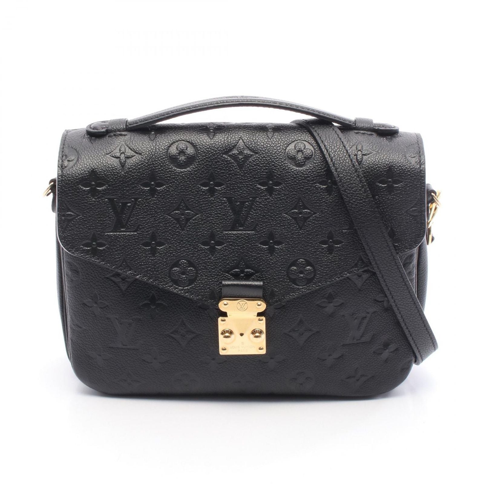 Louis Vuitton Handbag Pochette Metis MM Monogram Empreinte Noir M41487 Noir