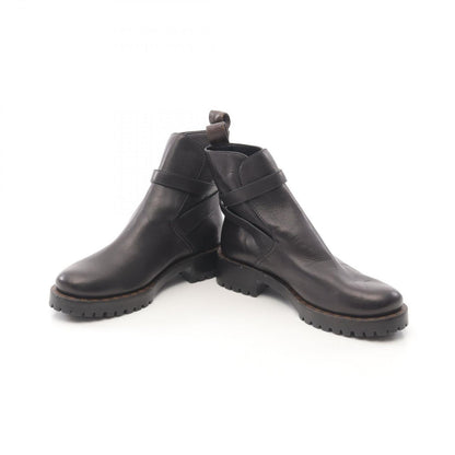 Louis Vuitton Boots Monogram Leather PVC Coated Canvas Boots Women's B