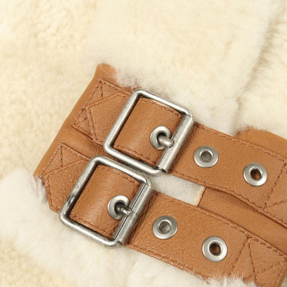 Loewe H526y19l54 Leather Coat Women's a