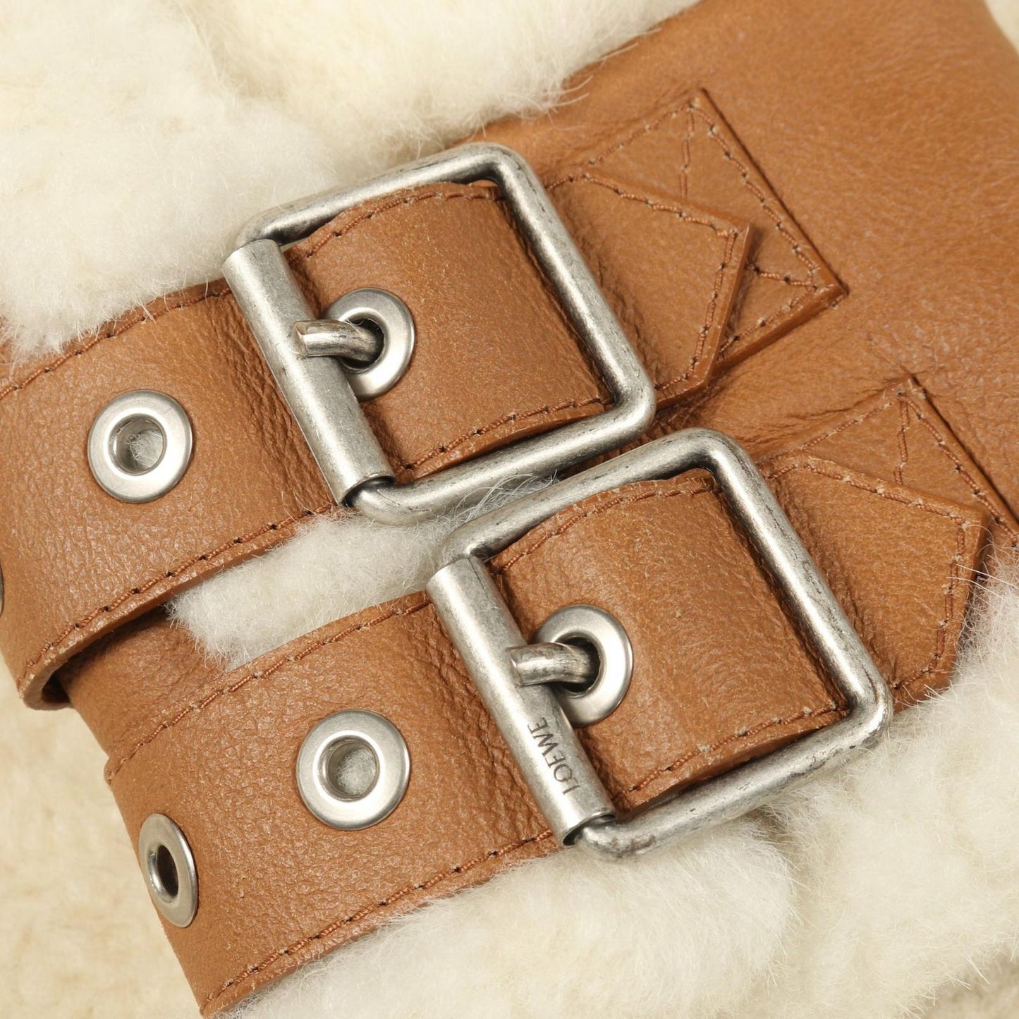 Loewe H526y19l54 Leather Coat Women's a