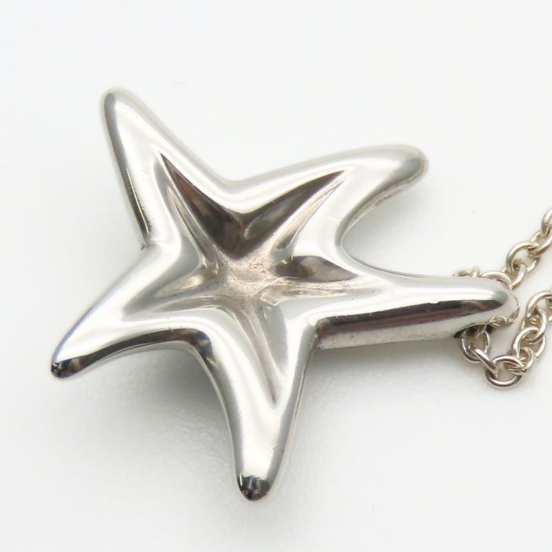 Tiffany & Co Necklace Starfish Silver 925 Approx 2.8g Silver Elsa Peretti