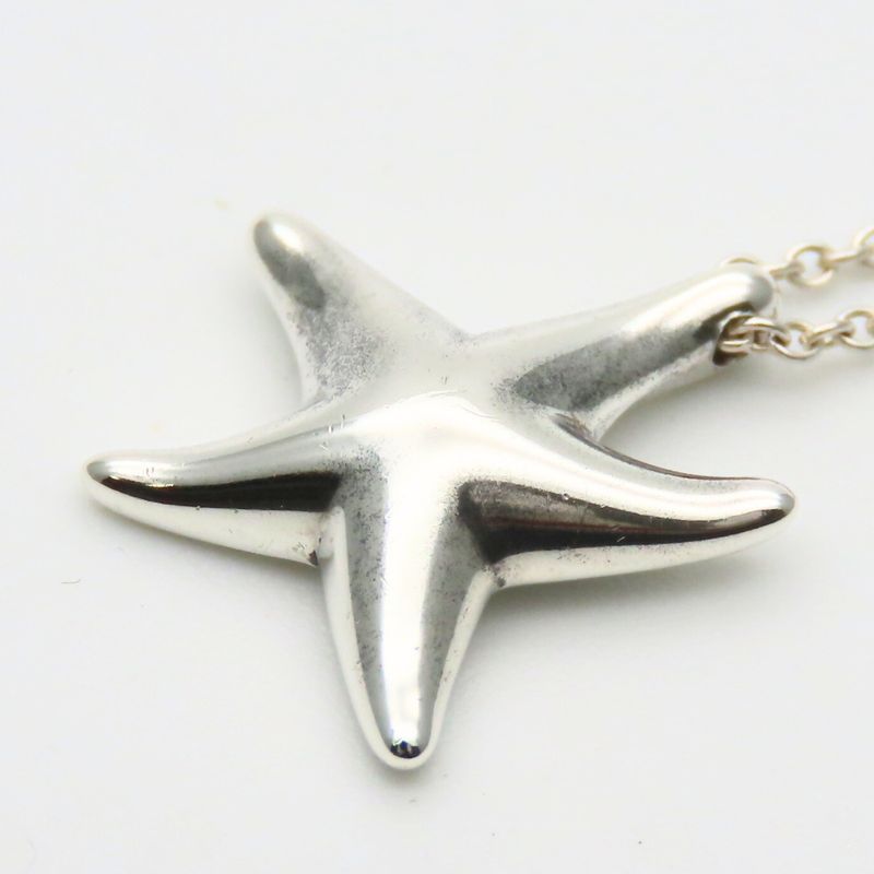 Tiffany & Co Necklace Starfish Silver 925 Approx 2.8g Silver Elsa Peretti