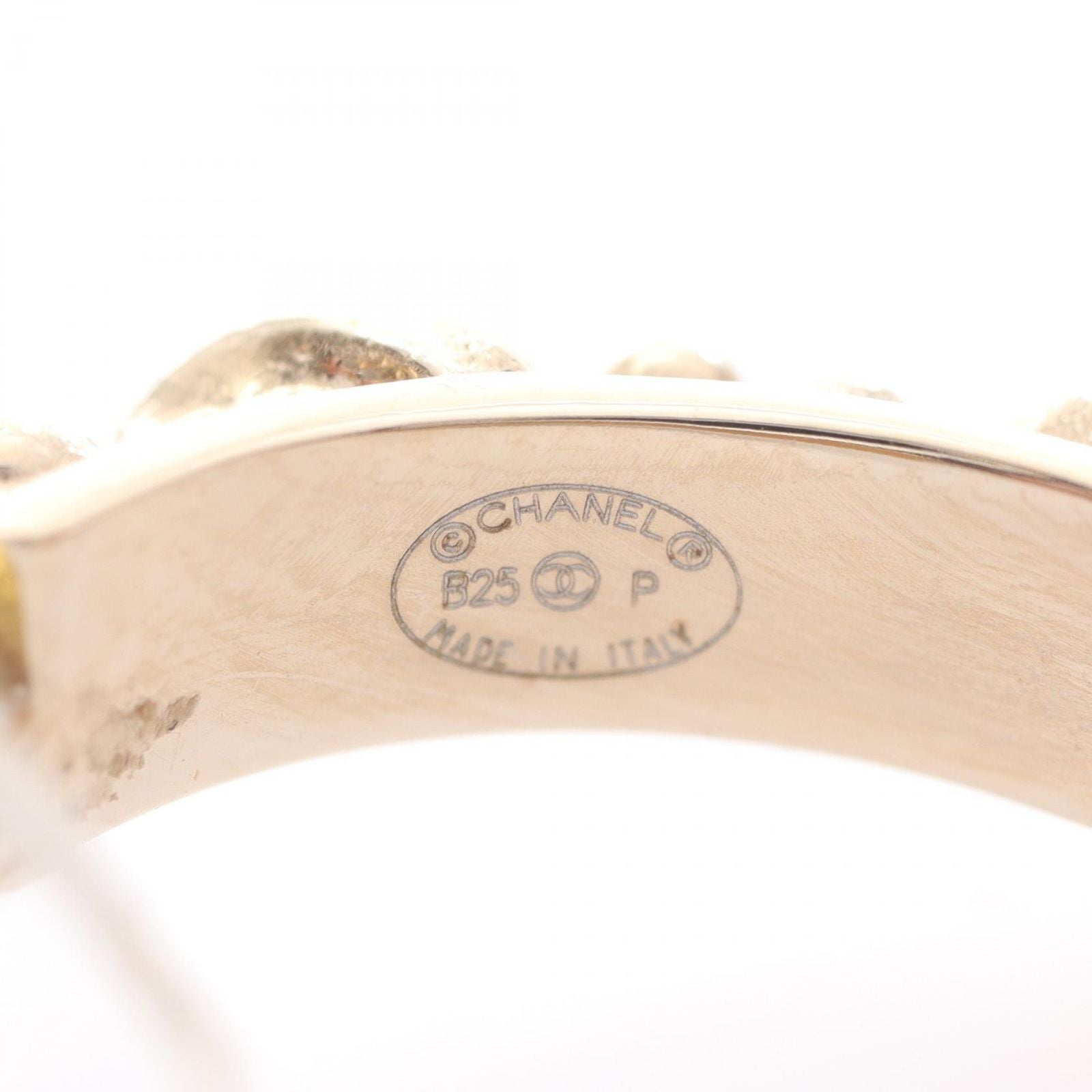 Chanel Earrings Cocomark Heart Gp (Gold Plated) Earrings Women'S a