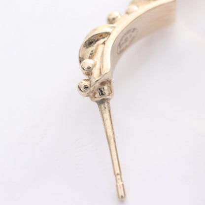 Chanel Earrings Cocomark Heart Gp (Gold Plated) Earrings Women'S a