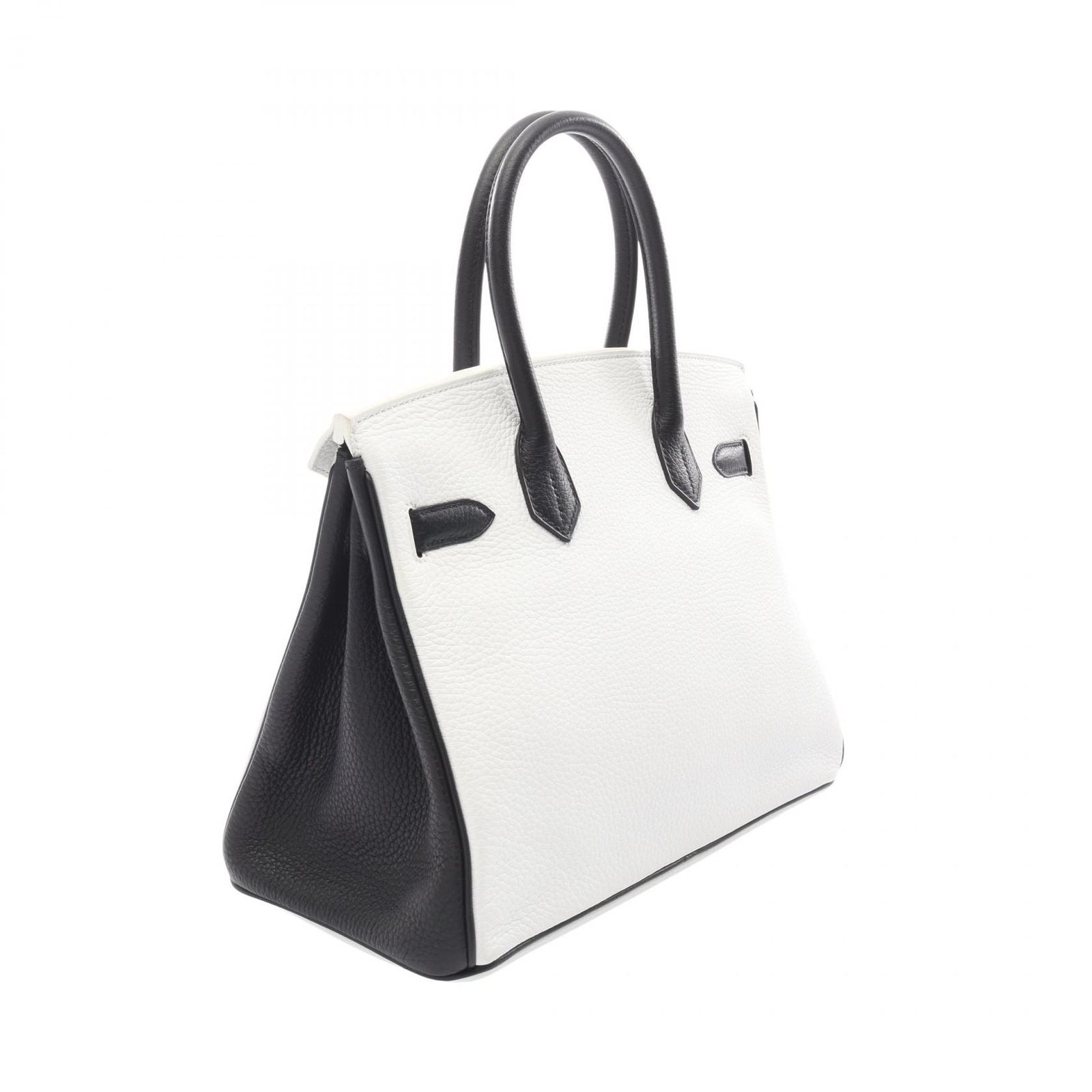Hermes Handbag Birkin 30 White/black Other Birkin 30 White/black Ladies a