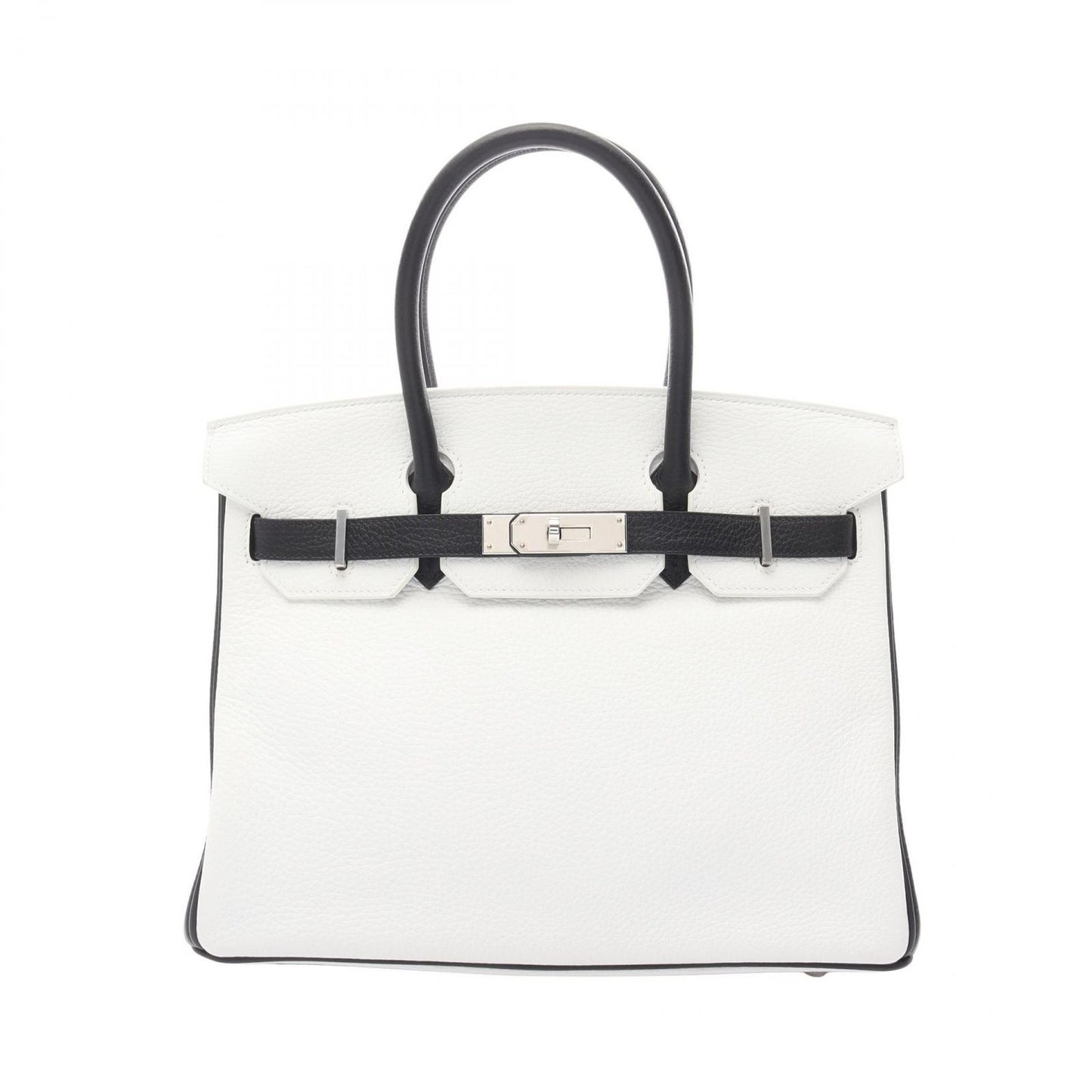 Hermes Handbag Birkin 30 White/black Other Birkin 30 White/black Ladies a