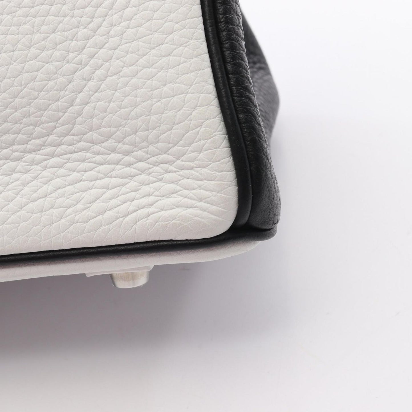 Hermes Handbag Birkin 30 White/black Other Birkin 30 White/black Ladies a