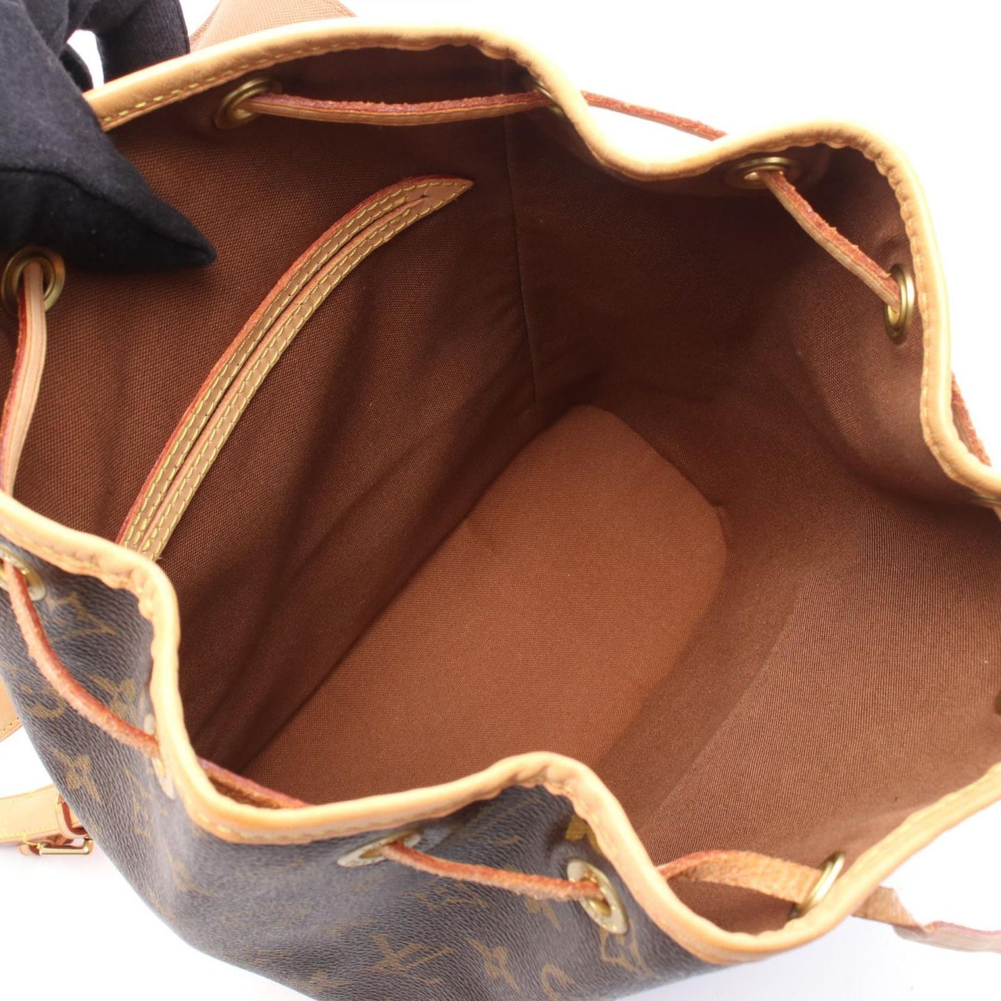 Louis Vuitton Rucksack Backpack Monsouris MM Monogram M51136 PVC Coated Canvas