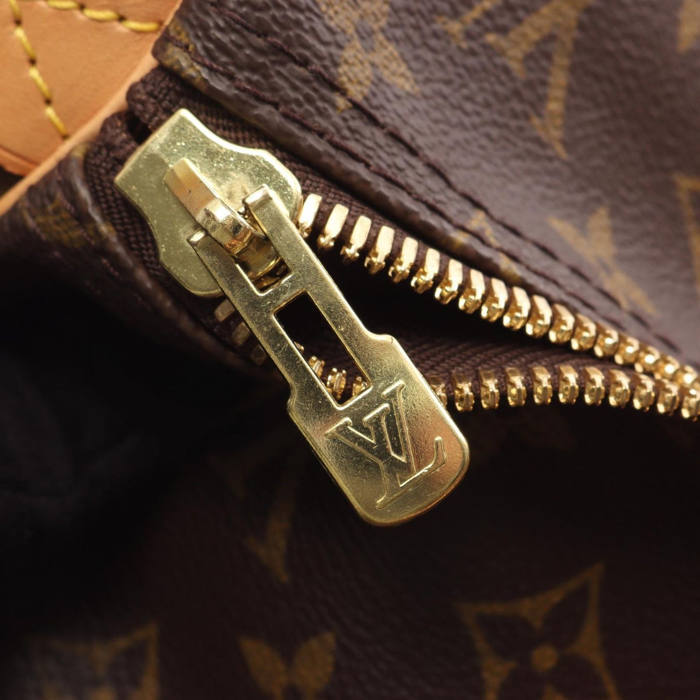 Louis Vuitton Boston Bag Keepall 55 Monogram M41424 PVC Coated Canvas Leather