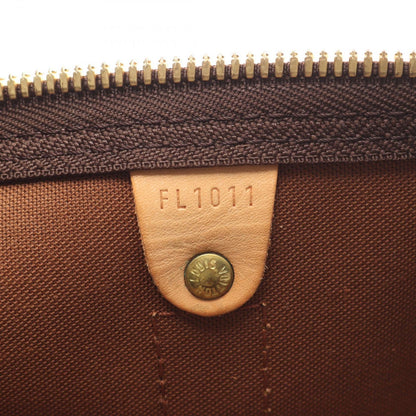 Louis Vuitton Boston Bag Keepall 55 Monogram M41424 PVC Coated Canvas Leather