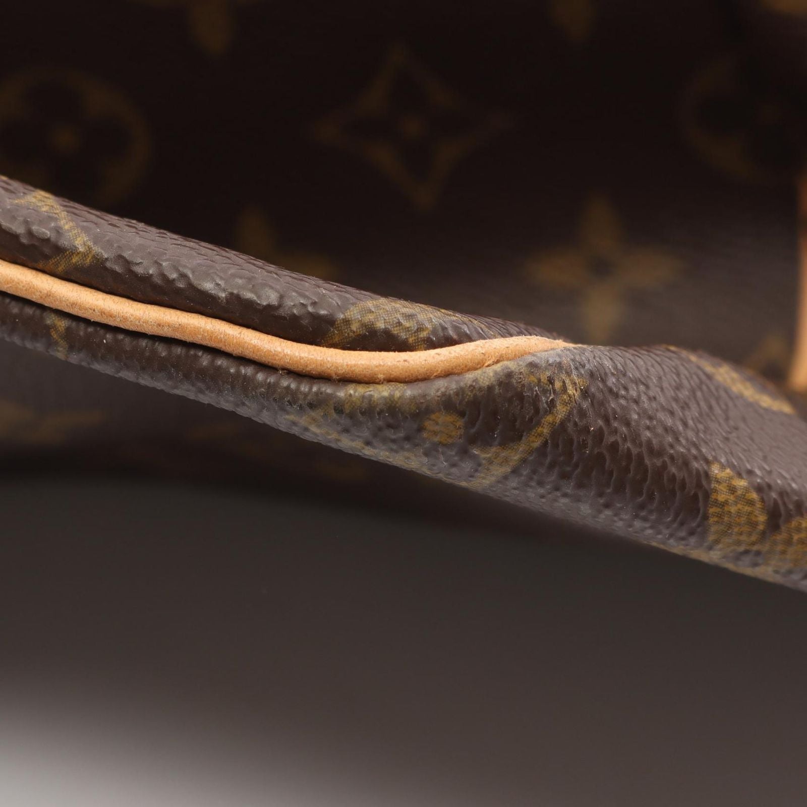 Louis Vuitton Boston Bag Keepall 55 Monogram M41424 PVC Coated Canvas Leather