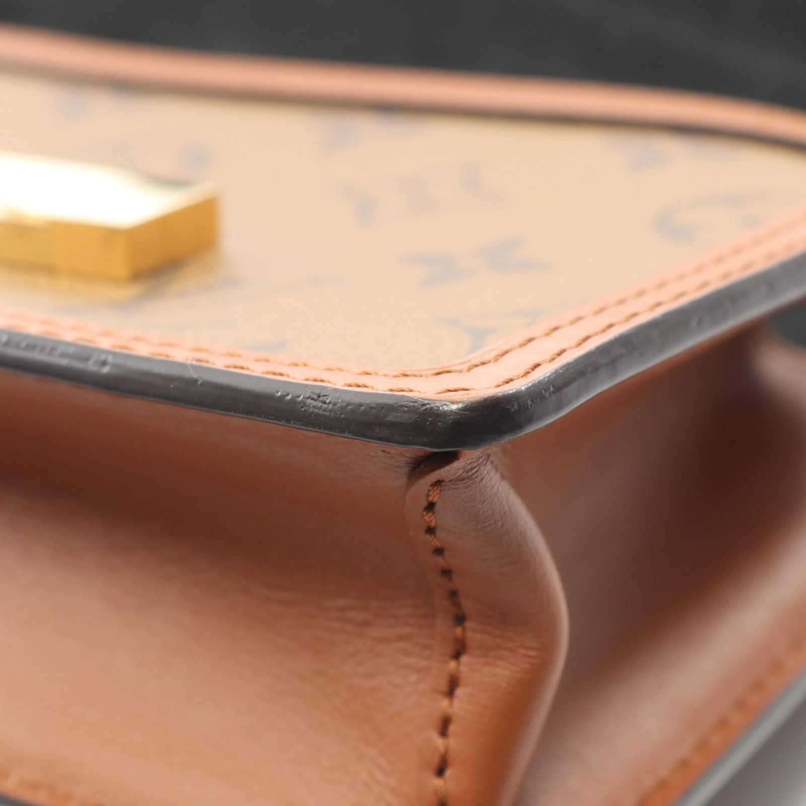 Louis Vuitton Shoulder Bag Portefeuille Dauphine Monogram Reverse M68746 PVC