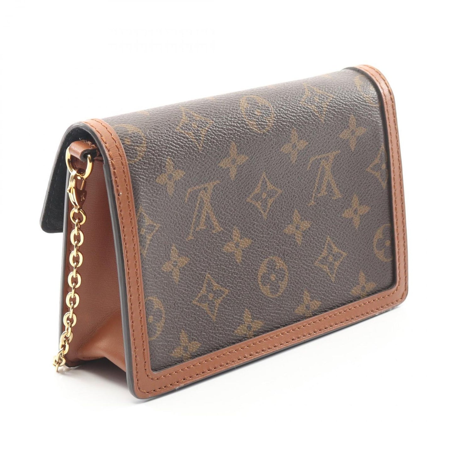 Louis Vuitton Shoulder Bag Portefeuille Dauphine Monogram Reverse M68746 PVC