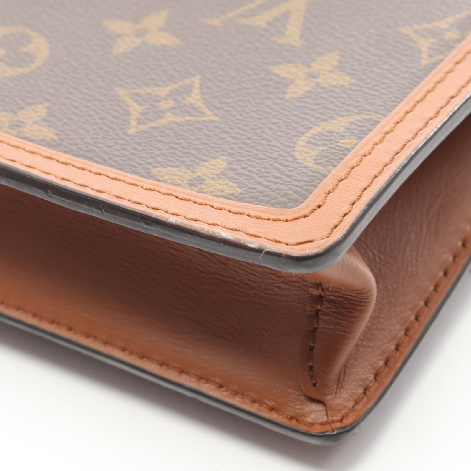 Louis Vuitton Shoulder Bag Portefeuille Dauphine Monogram Reverse M68746 PVC