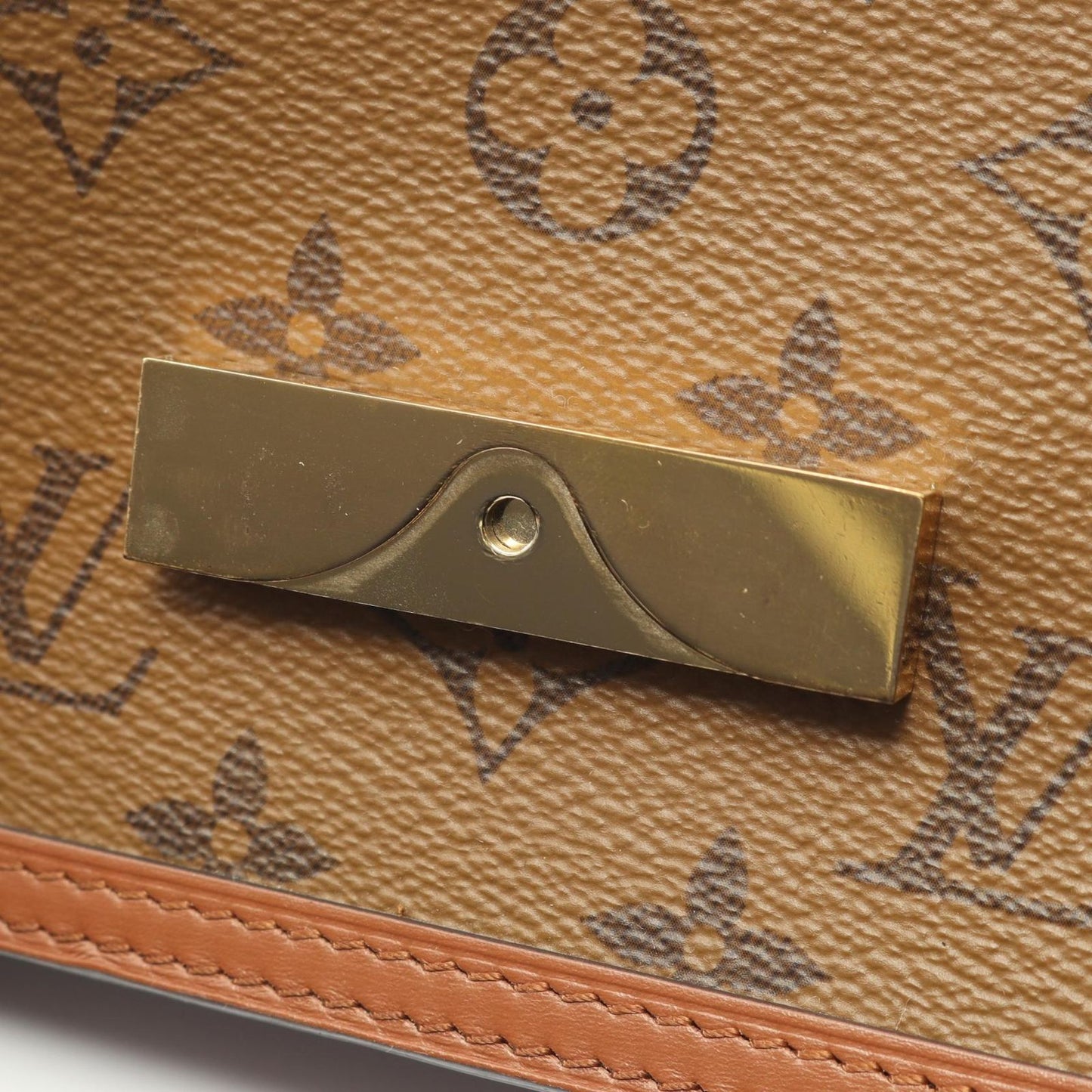 Louis Vuitton Shoulder Bag Portefeuille Dauphine Monogram Reverse M68746 PVC